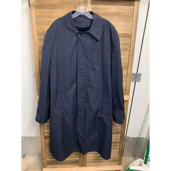 Botony 500 Other - Botony 500 Mens Navy Fleecelined Trenchcoat Size 46 Long